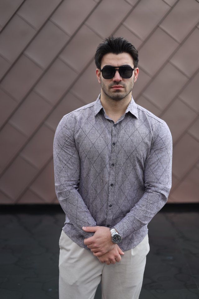 Erkek şamre Kumaş Gömlek