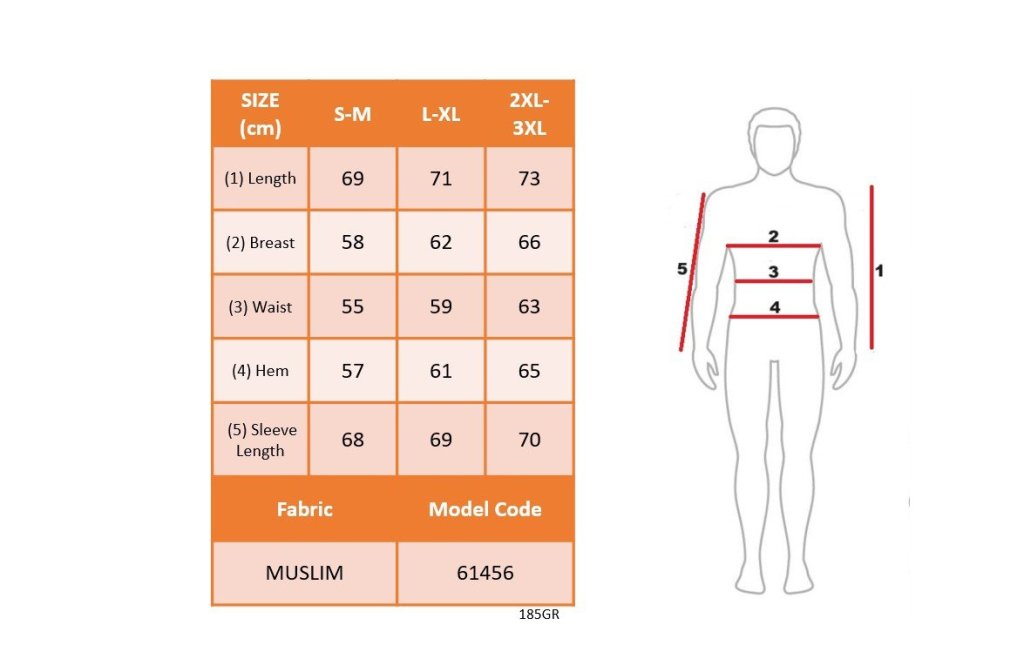 Erkek Uzun Kollu Hakim Yaka Düğmeli Erkek Müslim Gömlek