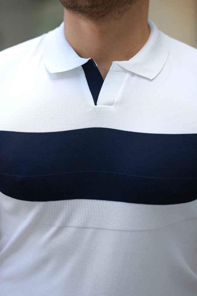 Erkek Yakalı Kısa Kollu Tişört