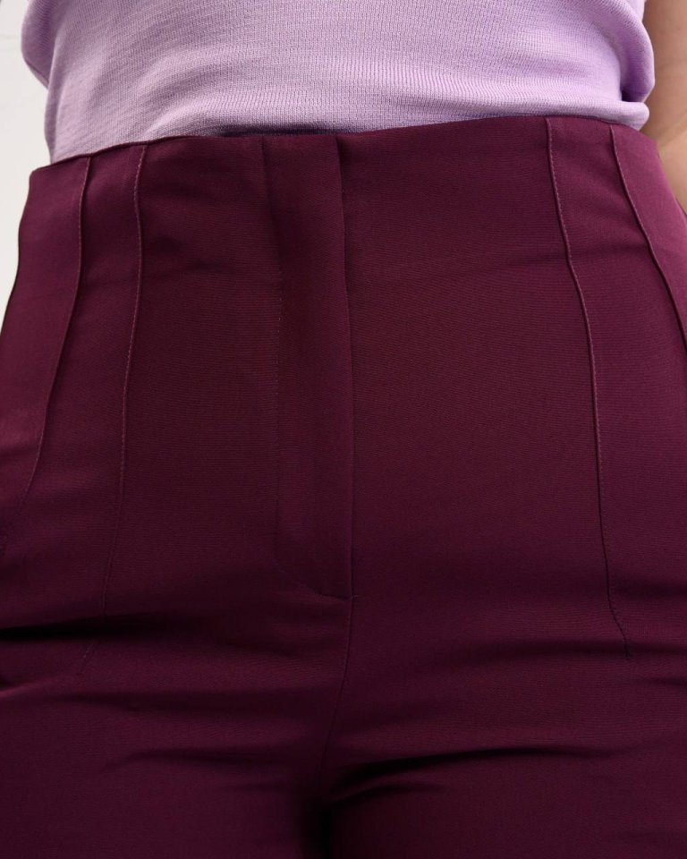 Yüksek Bel Battal Pantolon