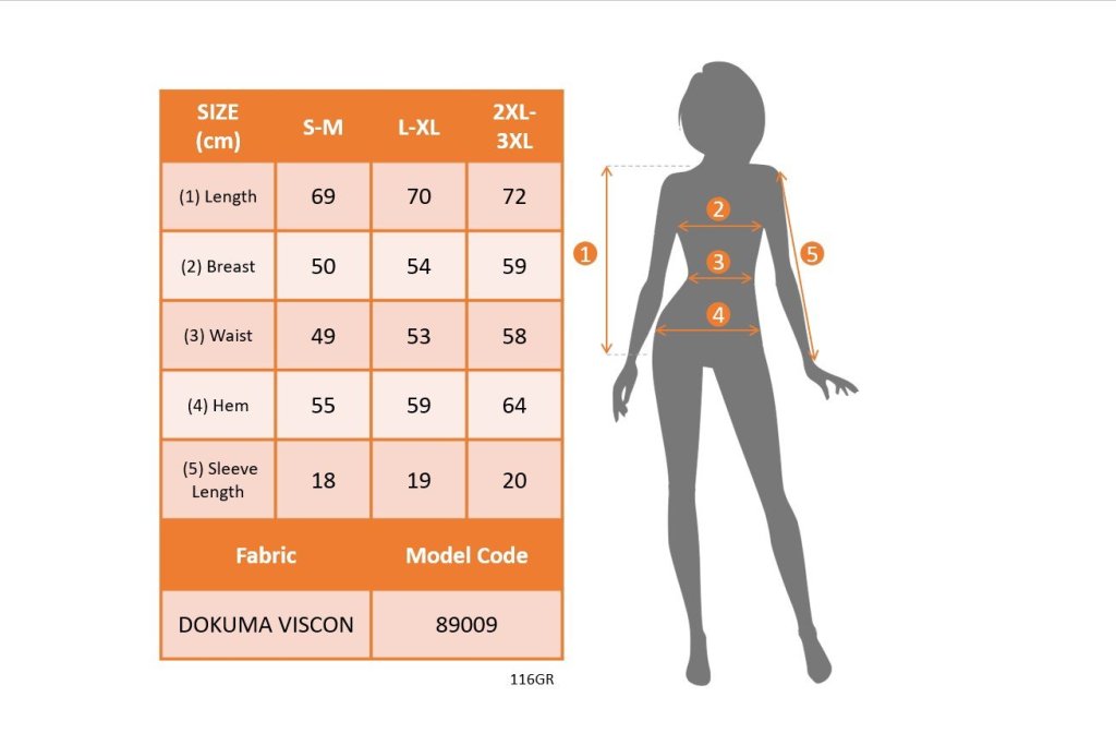 Kadın Kısa Kollu Yakadan Fermuarlı Puantiyeli Uzun Dokuma Viskon Bluz