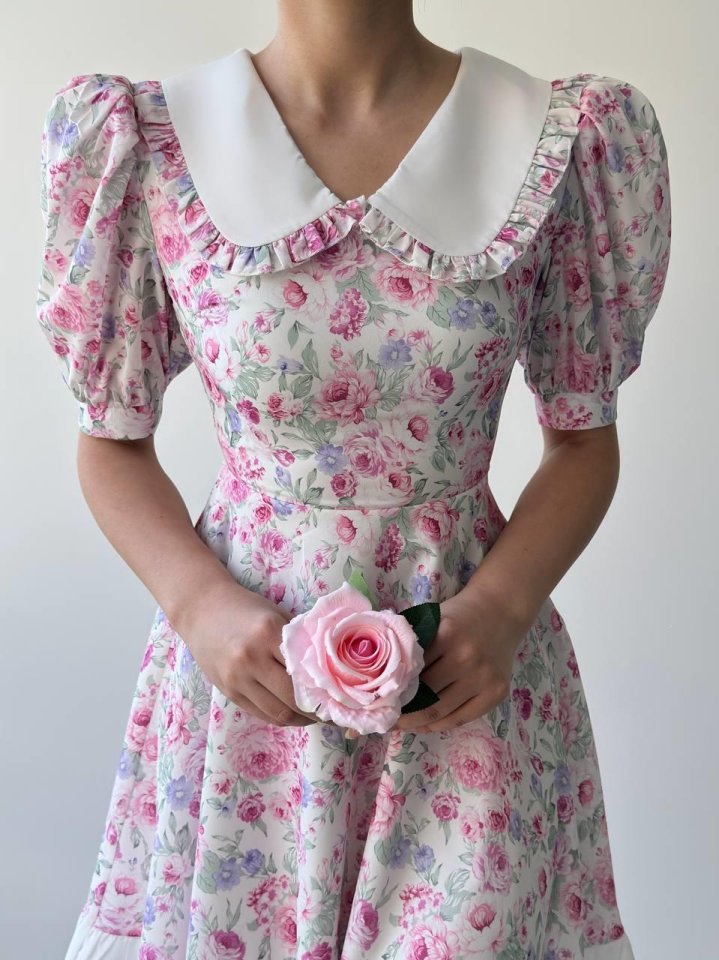 Wals Bebe Yaka Elbise