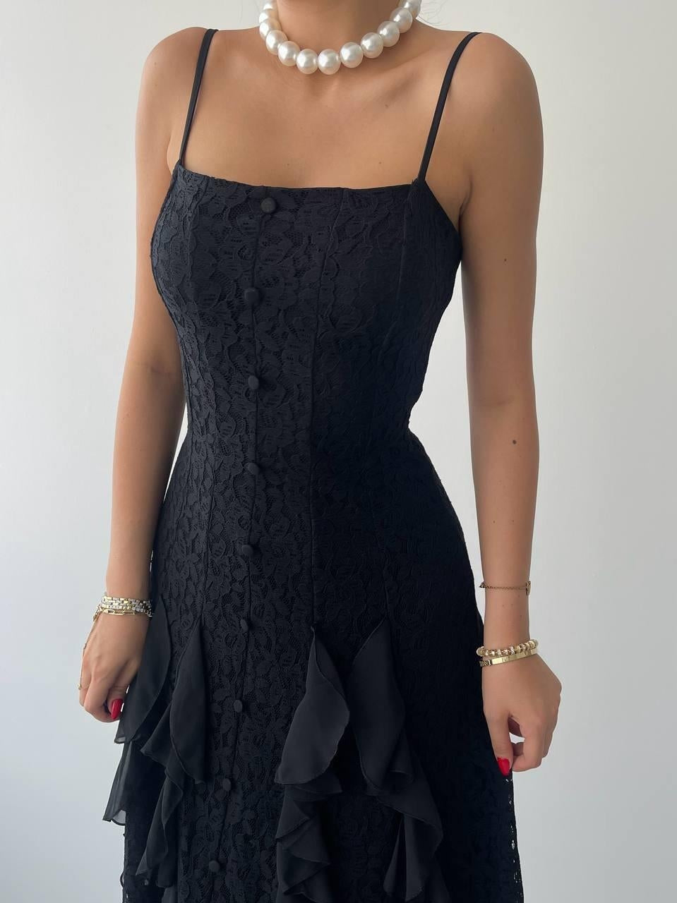 Tivoli İp Askılı Elbise