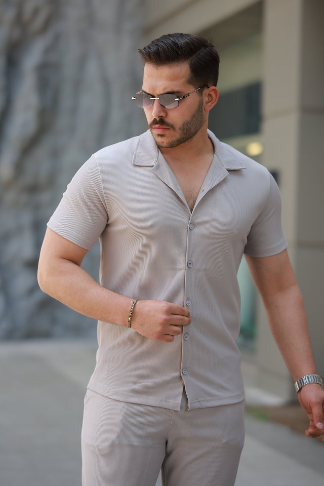 Erkek Ottoman Kumaş Pantolon Gömlek Takım
