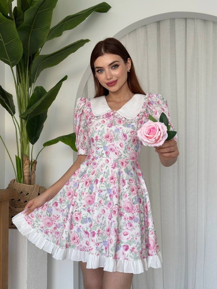 Wals Bebe Yaka Elbise