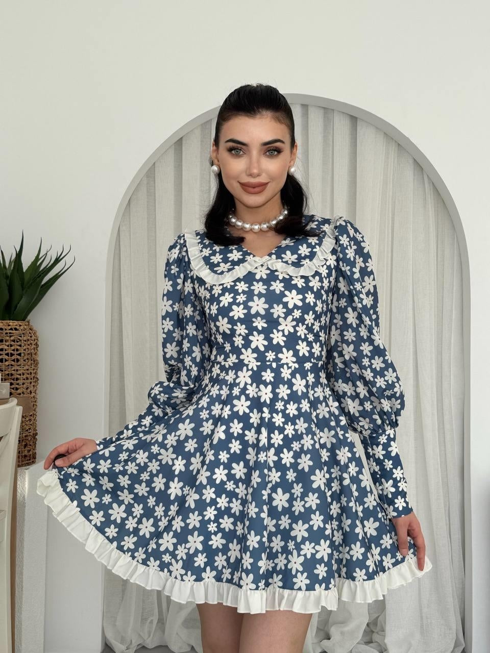 Vero Bebe Yaka Elbise