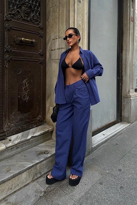 Larissa Çizgili Takım 9766 08