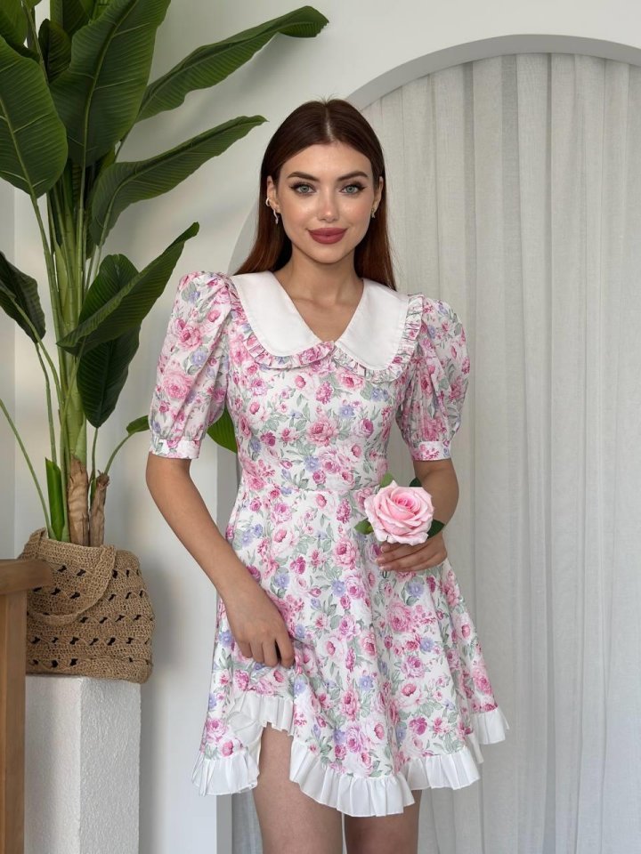 Wals Bebe Yaka Elbise