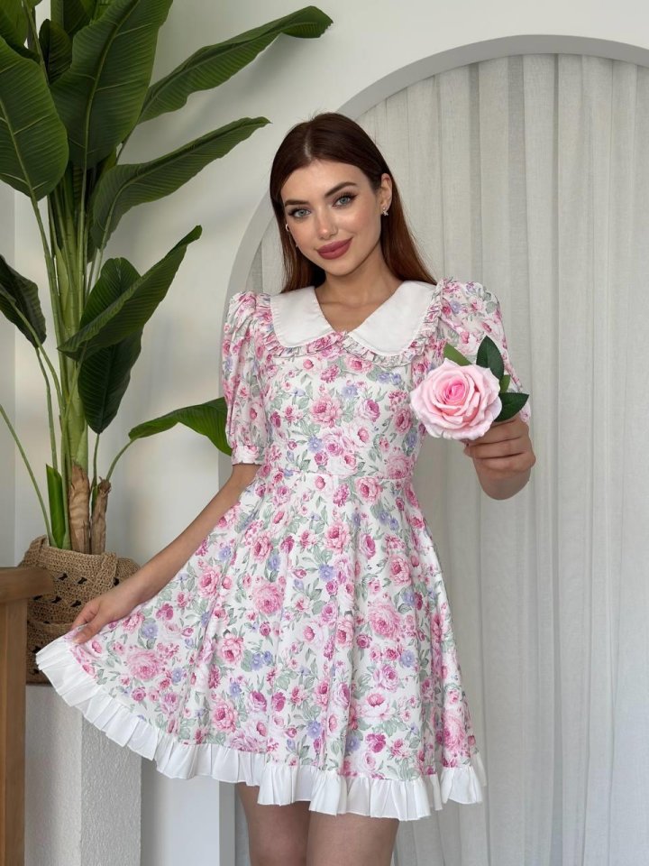 Wals Bebe Yaka Elbise