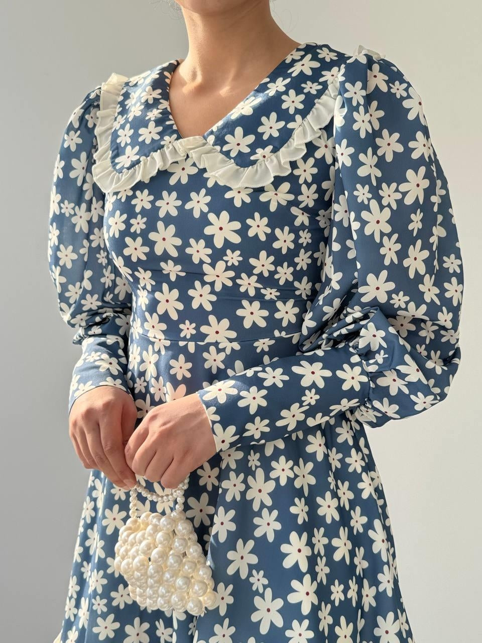 Vero Bebe Yaka Elbise