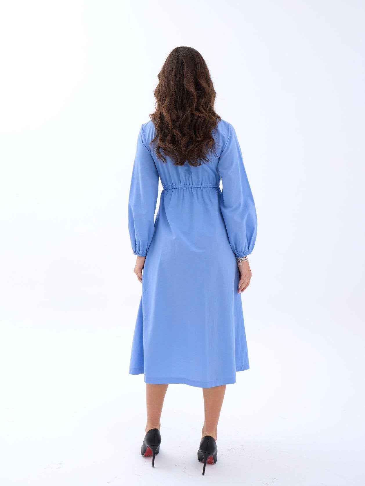 6966 ELBİSE-KOYU MAVİ