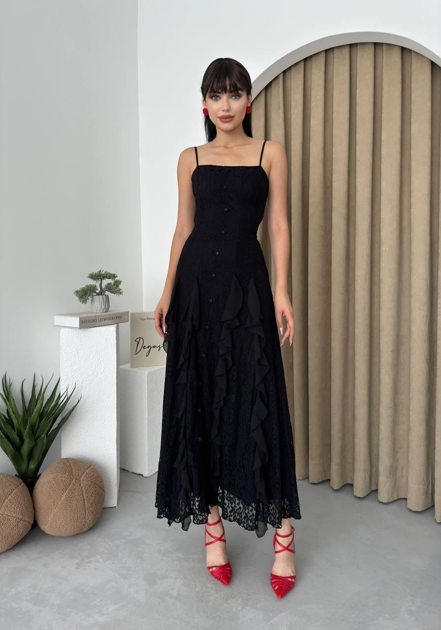 Tivoli İp Askılı Elbise