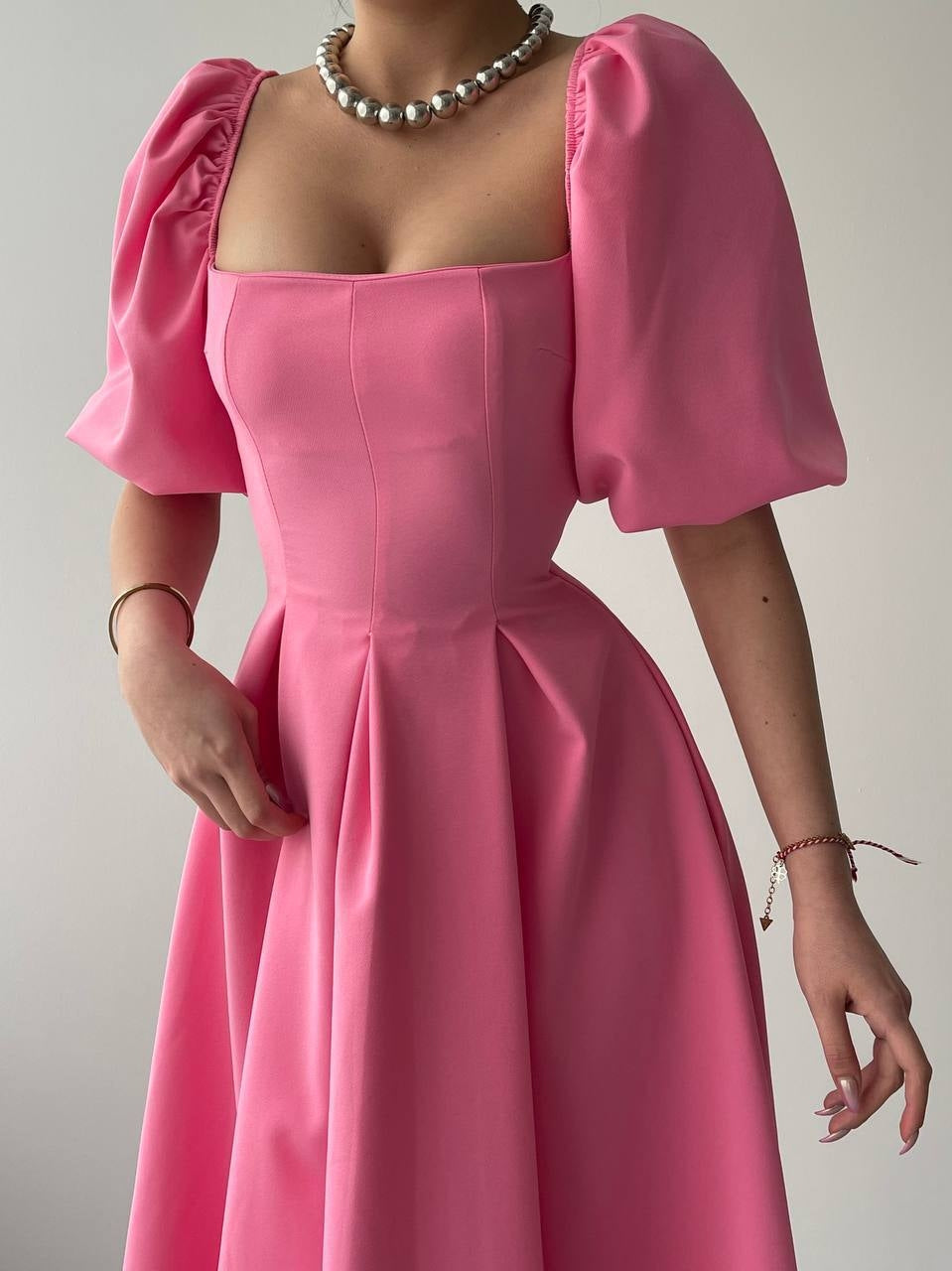 Benjamin Çan Etekli Midi Boy Elbise