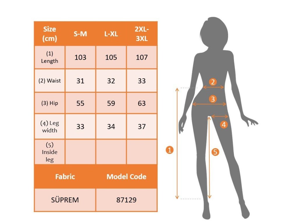 Kadın Yüksek Bel Bağcıklı Yaprak Desenli Süprem Pantolon