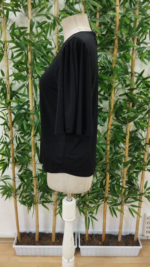 Kadın Kısa Kollu Yuvarlak Yaka Sandy Bluz