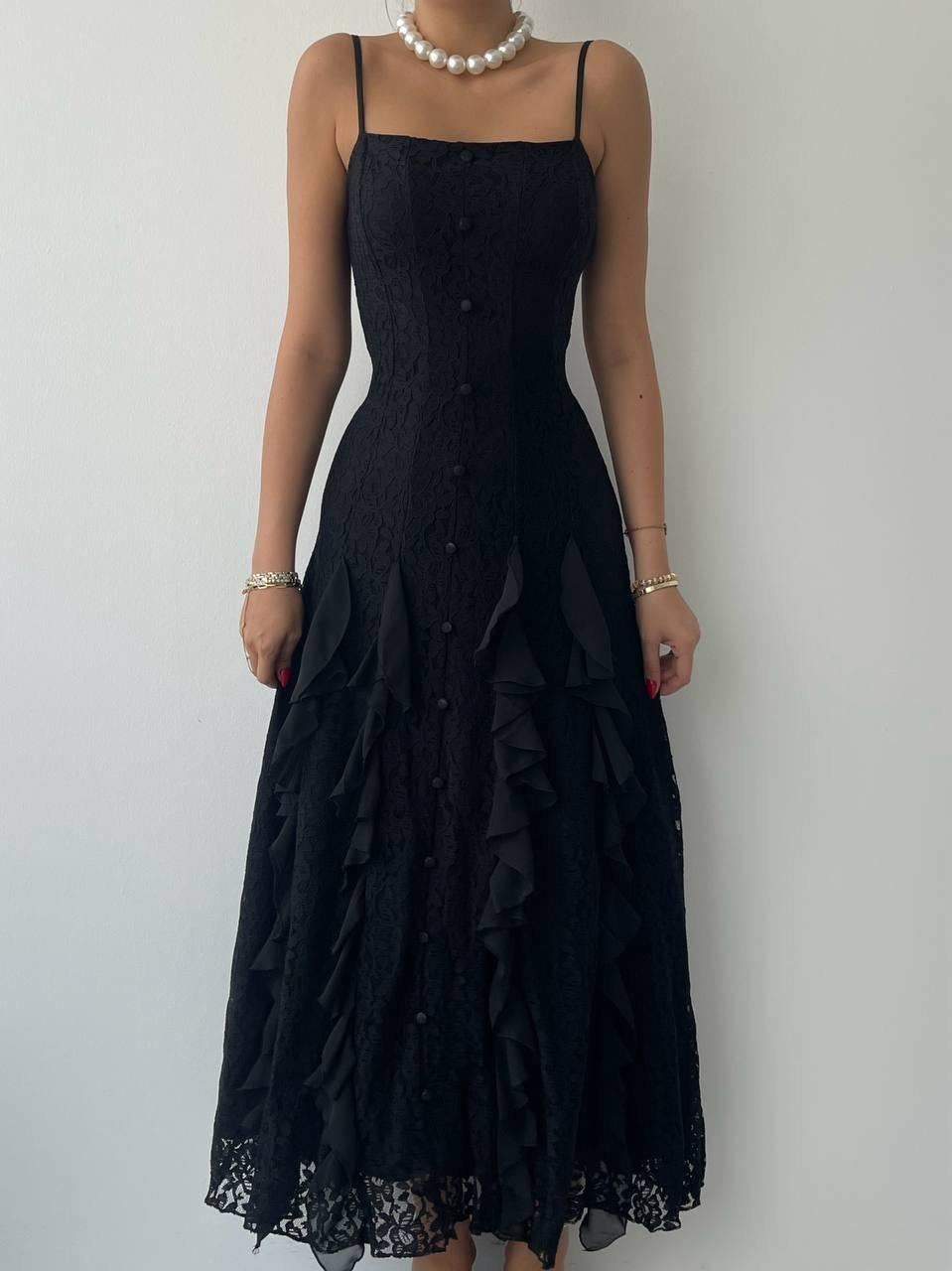 Tivoli İp Askılı Elbise