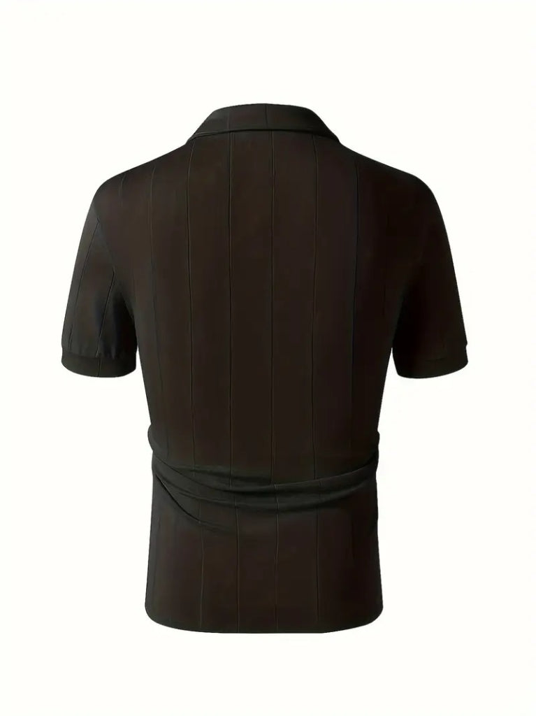 Erkek Kısa Kollu Polo Yakalı Triko Tshirt