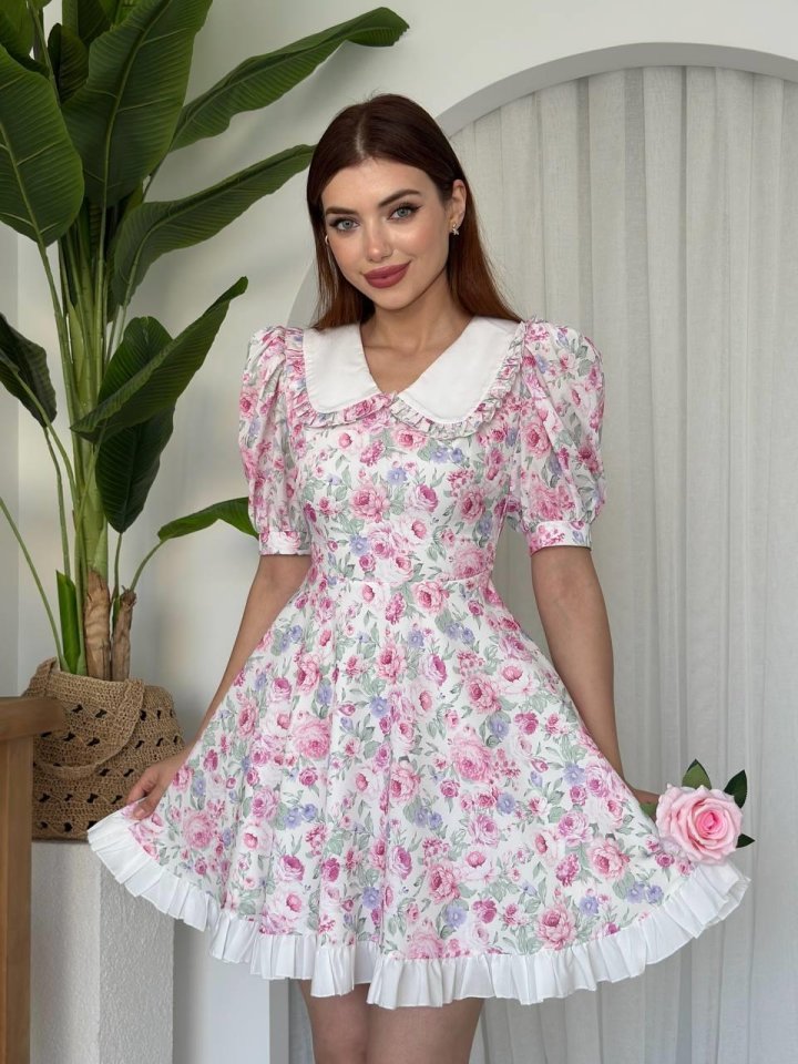 Wals Bebe Yaka Elbise