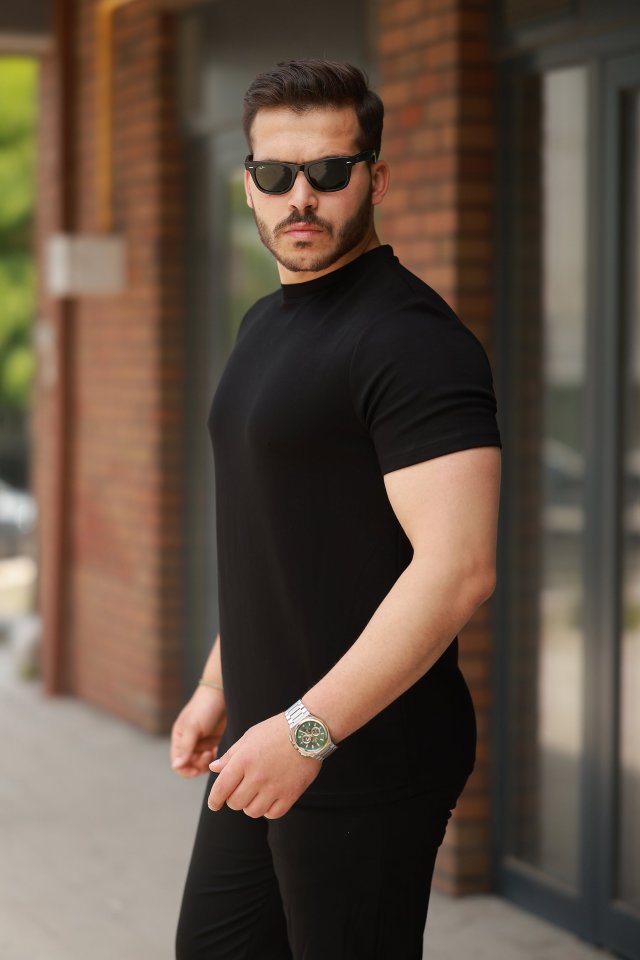 Erkek Basic Kısa Kollu Tişört