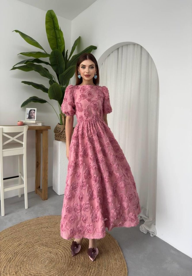 Wear Sırt Bağlama Detaylı Elbise